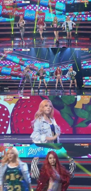 '쇼챔피언' 투아이즈, 따라하고 싶은 중독 100%의 '삐삐'