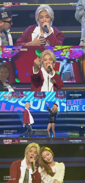 '쇼챔피언' 강남, 여심 사로잡는 달콤한 '초콜릿' 보이스