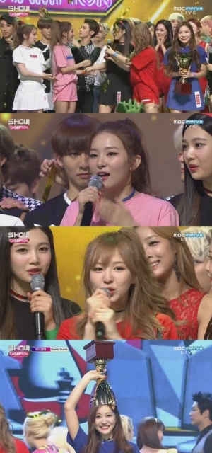 '쇼챔피언' 레드벨벳, 9월 셋째주 챔피언송 차지 '무서운 신인'