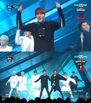 '엠카운트다운' JJCC, 현란한 퍼포먼스로 "시선집중"