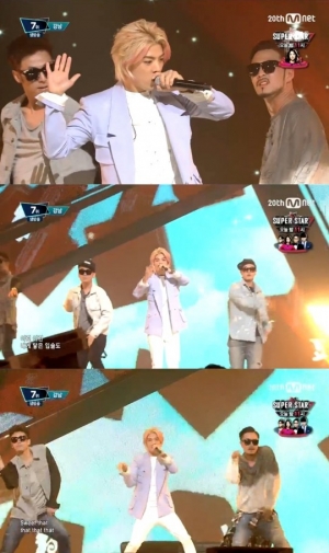 '엠카운트다운' 강남, '초콜릿'처럼 달달 보이스로 매력 발산