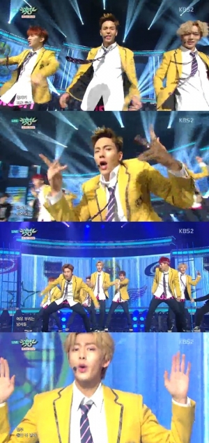 '뮤직뱅크' 몬스타엑스, '신속히' 여심 뒤흔드는 중