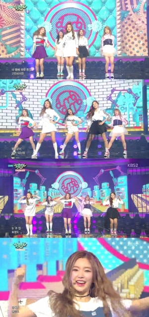 '뮤직뱅크' 레드벨벳, 5인 5색 사랑스러운 매력 '덤덤'