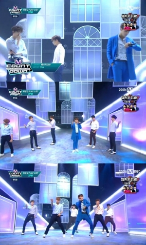 '엠카운트다운' 2PM, 변함없는 섹시 매력 발산 "우리집으로 가자~"