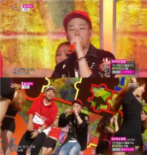 '음악중심' 딘딘, 명절 스트레스 날려버리는 흥겨운 무대 '들이부어'