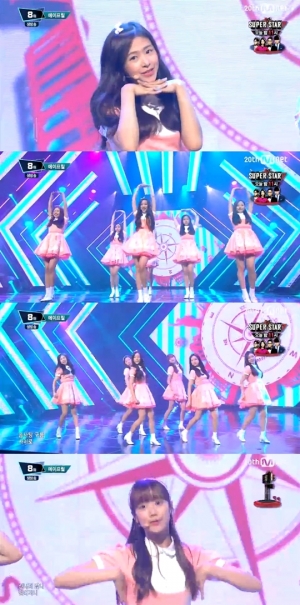 '엠카운트다운' 에이프릴, 청순 눈웃음에 남심 홀릭 '꿈사탕'