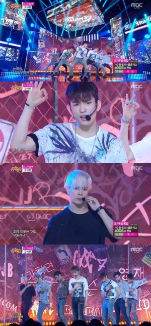 '음악중심' 갓세븐, 섹시함으로 돌아온 일곱 남자의 '니가 하면'