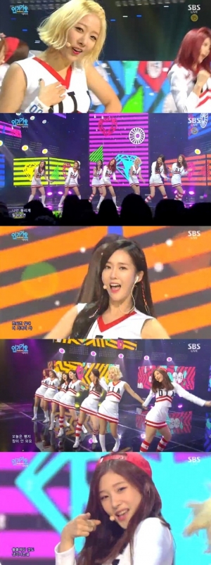 '인기가요' 다이아, 풋풋함으로 중무장한 소녀들의 '왠지'