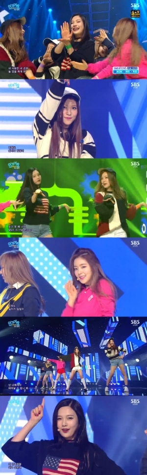 '인기가요' 레드벨벳, 마네킹 춤부터 로봇 춤까지...동화의 현실화 '덤덤'