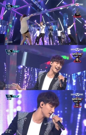 '엠카운트다운' 노지훈, 파워풀한 안무로 감성 카리스마 발산 "니가 나였더라면"