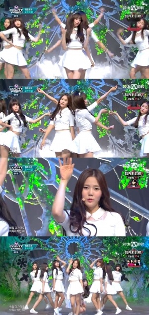 '엠카운트다운' 오마이걸, 순수한 소녀들의 신비한 동화 판타지 '클로저'