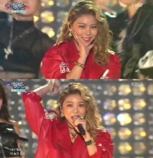 '뮤직뱅크' 에일리, 명불허전 카리스마 디바 '너나 잘해'