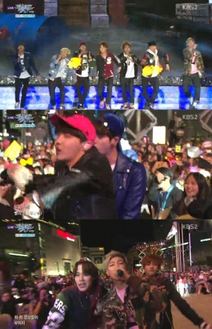 '뮤직뱅크' 방탄소년단, 오랜만에 만나는 흥부자 일곱 소년 '흥탄소년단+쩔어'