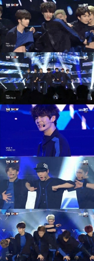 '더쇼' 업텐션, 여심 흔든 '복근공개' 댄스 "위험해"