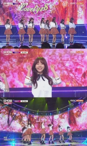 '쇼챔피언' 러블리즈, 여덟 소녀들의 사랑스러운 고백 '아츄'
