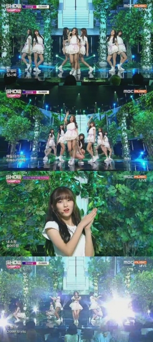'쇼챔피언' 오마이걸, 남심 울리는 청순 가련 숲의 요정들 '클로저'