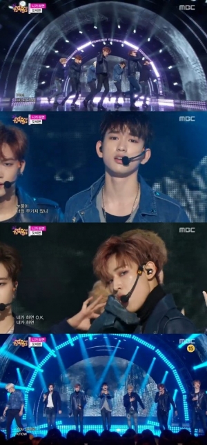 '음악중심' 갓세븐, 파워풀 안무+카리스마로 여심 저격 '니가 하면'