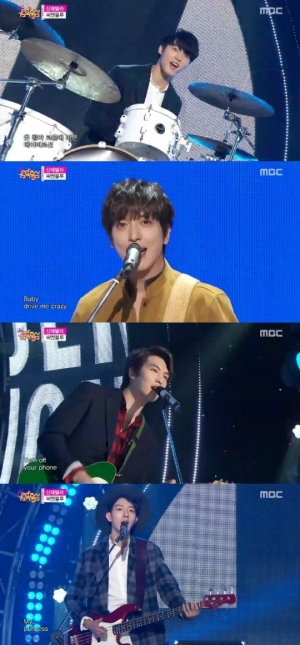 '음악중심' 씨엔블루, 눈호강 네 남자의 아쉬운 굿바이 무대 '신데렐라'