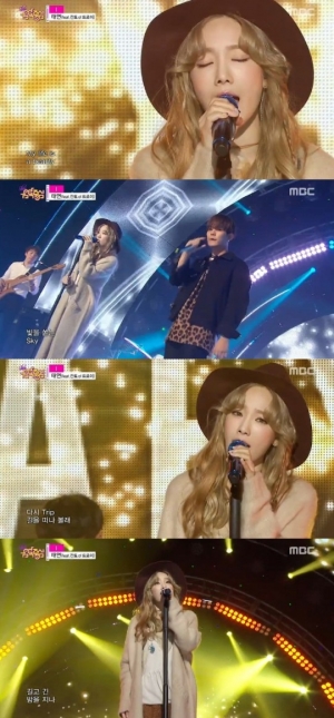 '음악중심' 태연, 직접 풀어낸 진솔한 이야기 '아이'