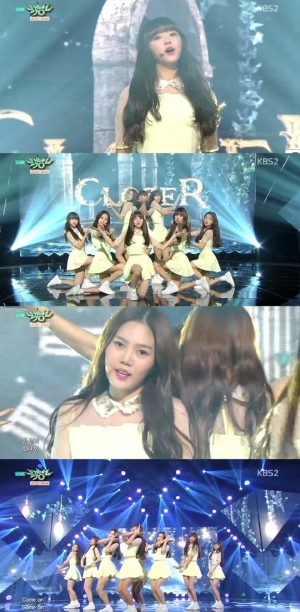 '뮤직뱅크' 오마이걸, 동화 속에서 튀어 나온 여덟 요정 '클로저'