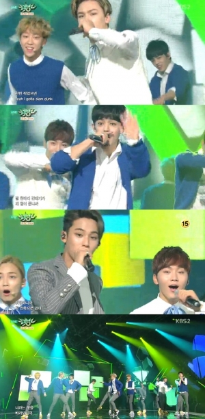'뮤직뱅크' 세븐틴, 소년들의 달콤한 눈빛이 정말 '만세'