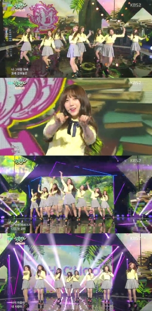 '뮤직뱅크' 러블리즈, 여덟 소녀의 극강의 사랑스러움 '아츄'