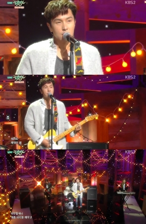 '뮤직뱅크' 김동완, 밴드 오빠의 로망이란 이런 것 '아임 파인'