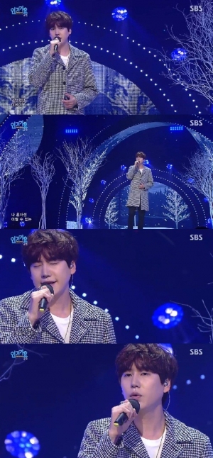 '인기가요' 규현, 새로운 감성 발라드 황제 '밀리언 조각'