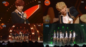 '인기가요' 업텐션, 파워풀한 보컬+퍼포먼스로 여심 사냥 '위험해'