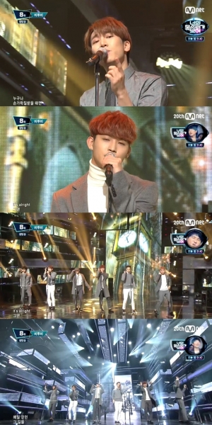 '엠카운트다운' 비투비, 따뜻한 힐링송으로 여심 저격 '집으로 가는 길'