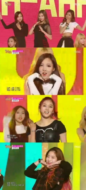 '음악중심' 트와이스, 구멍 없는 비주얼의 9인 9색 무대 '우아하게'