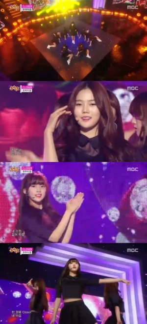 '음악중심' 오마이걸, 신비롭고 매혹적인 무대 '클로저'