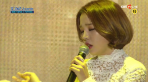 '가온차트' 백아연, 애절하고 진심어린 무대 '이럴 거면 그러지 말지'