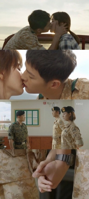 [어제 뭐 봤어?] &#39;태양의 후예&#39; 송중기?송혜교, 꽉 막혔던 로맨스의 폭발