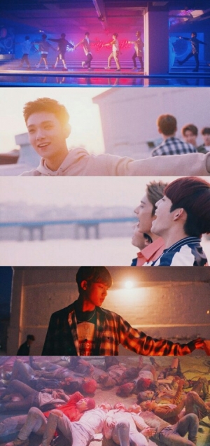 세븐틴, '예쁘다' 열풍..아이튠즈 장악-M/V 조회수 100만