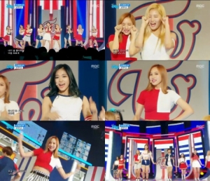 '음악중심' 트와이스, 보기만 해도 힘이 솟는 아홉 소녀