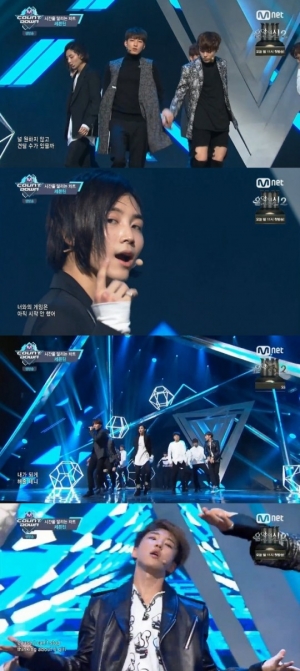 '엠카운트다운' 세븐틴, 슈퍼주니어 'U' 완벽 커버 '카리스마' 작렬