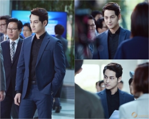 '미세스캅2' 김범, 카리스마 눈빛+아우라 '긴장감 UP'