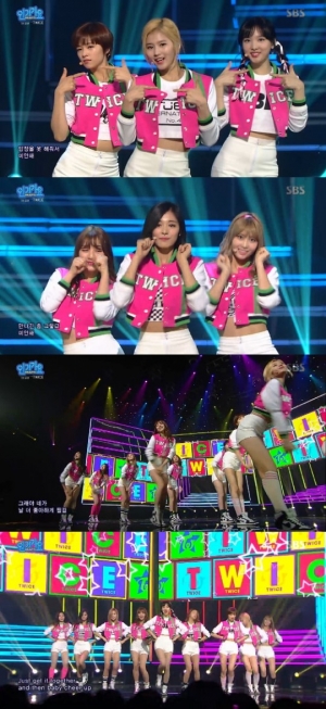 트와이스 'CHEER UP', '샤샤샤' 떼창...대세 입증