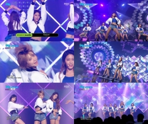'음악중심' AOA, 시선 강탈하는 섹시한 럭키 걸 '굿 럭'