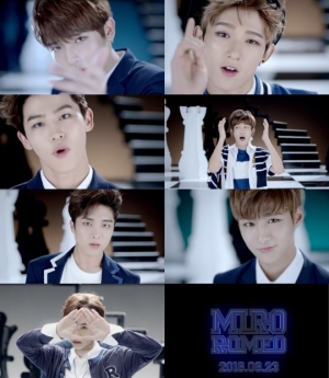 로미오, 컴백 D-1 안무 티저 공개..상남자 매력