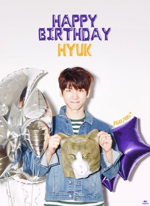 빅스 혁, 생일 축하 이미지 공개 &#34;귀여움 폭발&#34;