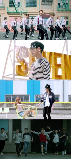 세븐틴, '아주 NICE' 뮤비 200만뷰 돌파