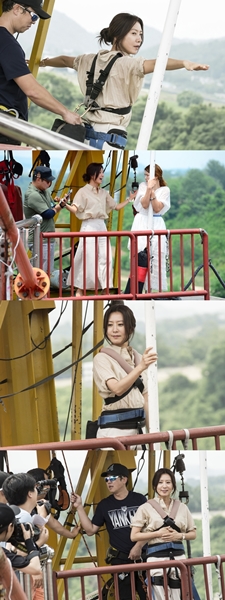 &#39;끝에서 두 번째 사랑&#39; 김희애, 번지점프대 오른 사연?