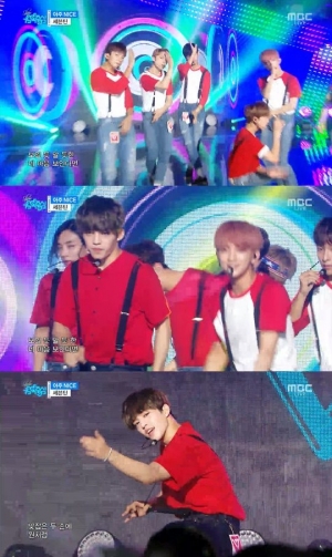 세븐틴, 무대 위에서 개구쟁이 면모...'아주 NICE'