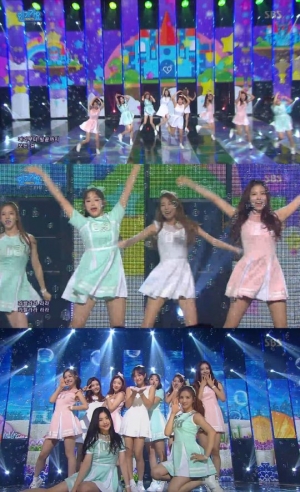 &#39;인기가요&#39; 구구단, 아홉 요정들이 꾸민 &#39;원더랜드&#39;