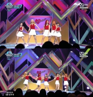 &#39;엠카운트다운&#39; 레드벨벳, 독보적인 상큼함 &#39;러시안 룰렛&#39;