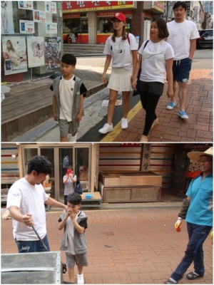 &#39;엄마가 뭐길래&#39; 안정환, 가족과 전통시장 나들이 &#39;폭풍 먹방&#39;
