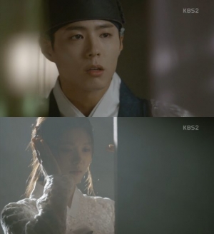 '구르미 그린 달빛' 박보검, 김유정 여자인 사실 알고 '파워 직진'
