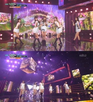 &#39;뮤직뱅크&#39; 에이핑크, 청순美 한 가득 &#39;내가 설렐 수 있게&#39;